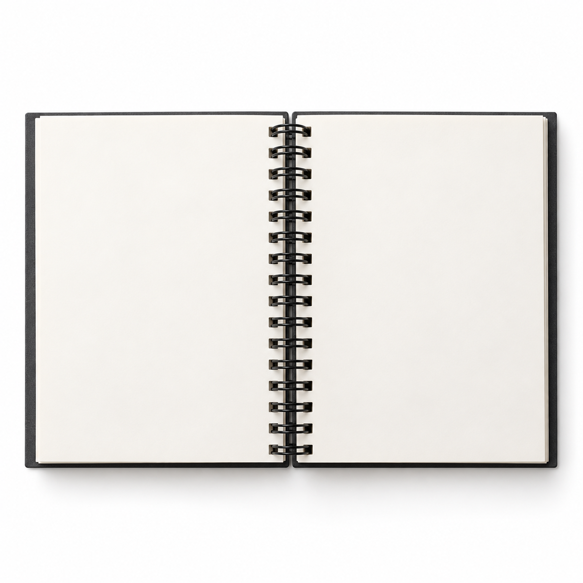 Wirebound Blank Sketchbook