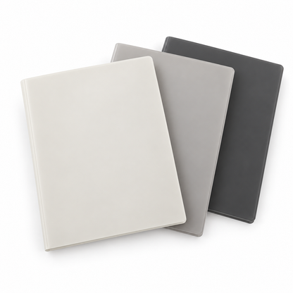 3-Piece Two-Pocket Plastic Folder Set