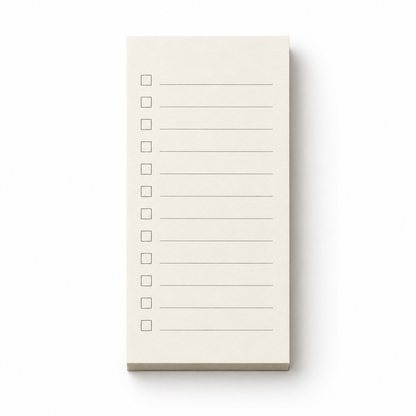 Daily To-Do List Notepad
