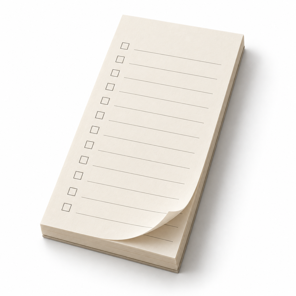 Daily To-Do List Notepad